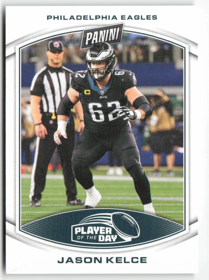 2023 Panini Player of the Day Jason Kelce #25