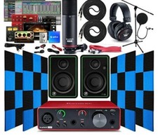Focusrite Scarlett Solo 2x2 Usb Audio Interface With Creative Music Software Kit