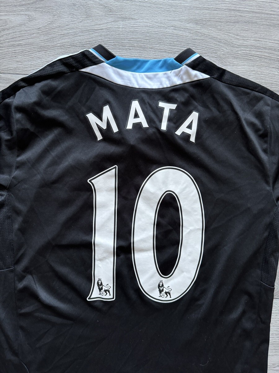 CHELSEA LONDON #10 MATA AWAY FOOTBALL SHIRT SOCCER JERSEY ADIDAS