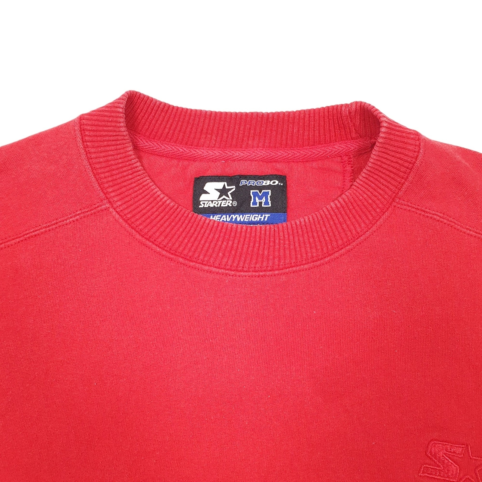 STARTER Crewneck Pro 80 Heavyweight Jumper Sweatshirt Mens M image 2