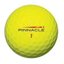 Pinnacle Assorted Model Yellow Mix AAAAA MINT Golf Balls - 50 Pack