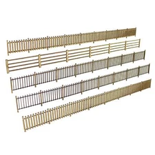 WWS OO Gauge Model Fences 1mm MDF - Railway Modelling 00 Scale Railroad