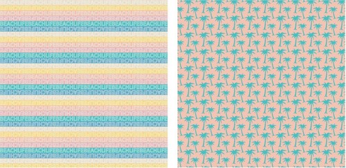 Beach Life, DS scrapbook paper - Reminisce BEC004 - Picture 2 of 2