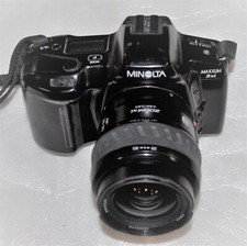 MINOLTA MAXXUM 3xi 35 MM CAMERA 20-80mm ZOOM GOOD BUT FLASH NOT WORKING