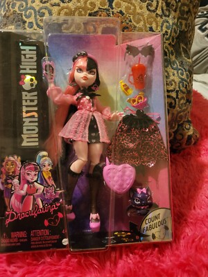 Monster High Draculaura G3 Reboot Mattel 2022 Generation 3 IN HAND NEW