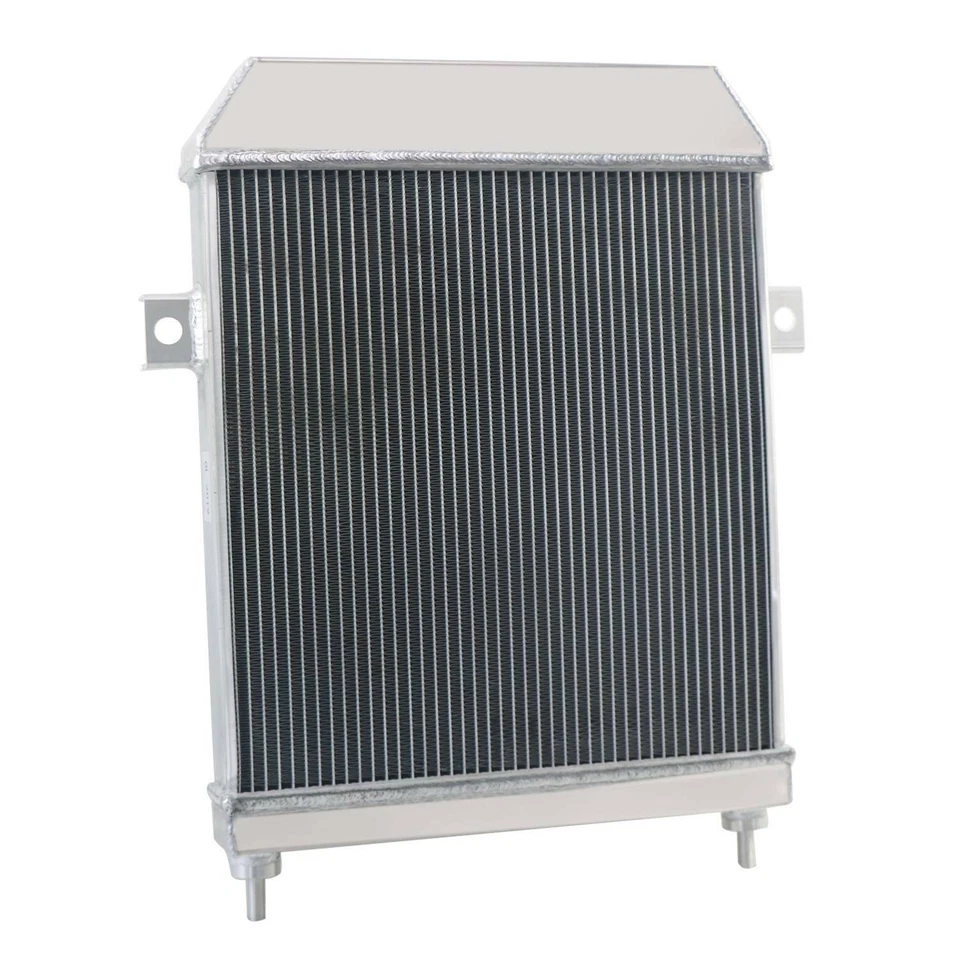 4 Rows Aluminum Radiator For 1959-1967 Jaguar Mark 2 MK2 MK II Daimler -2.5L V8 - Imagem 3 de 4