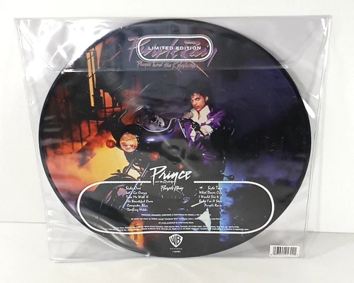 Prince And The Revolution Purple Rain Picture Disc LP Vinyl Record 12" (NM)