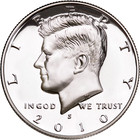 2010 -S Kennedy half dollar Gem DCAM Proof  #1402 — photo 1