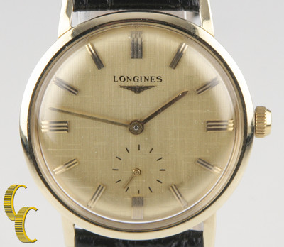 Longines Vintage Classic 14k Gold Men's 