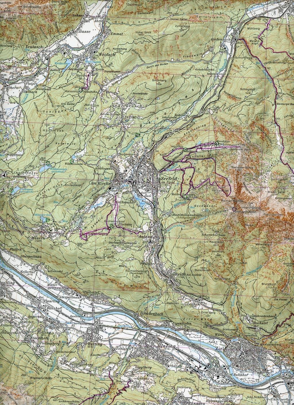 Thumbnail - Österreichischer Alpenverein | Dav Alpenvereinskarte 31/5 Innsbruck