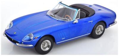 Kk Scale 1:18 Scale Ferrari 275 GTB4 NART 1967 Blue Metallic