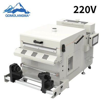 US Stock 220V 15'' Automatic DTF Powder Shaker & Dryer Machine With Touch Screen