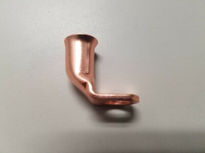 (4) 2/0 bare copper lugs with 1/4 stud hole 90 degree  