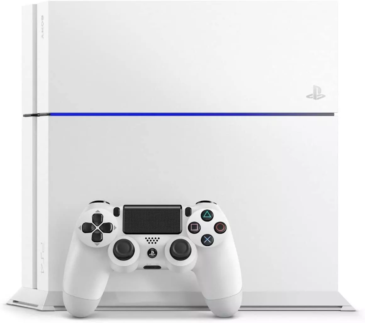 Sony PlayStation 4 Glacier White (CUH-1200AB02) 100V HDD 500GB New 