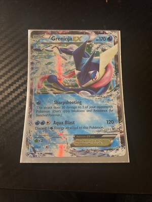 Greninja EX XY20 Ultra Rare Holo Black Star Promo Pokemon