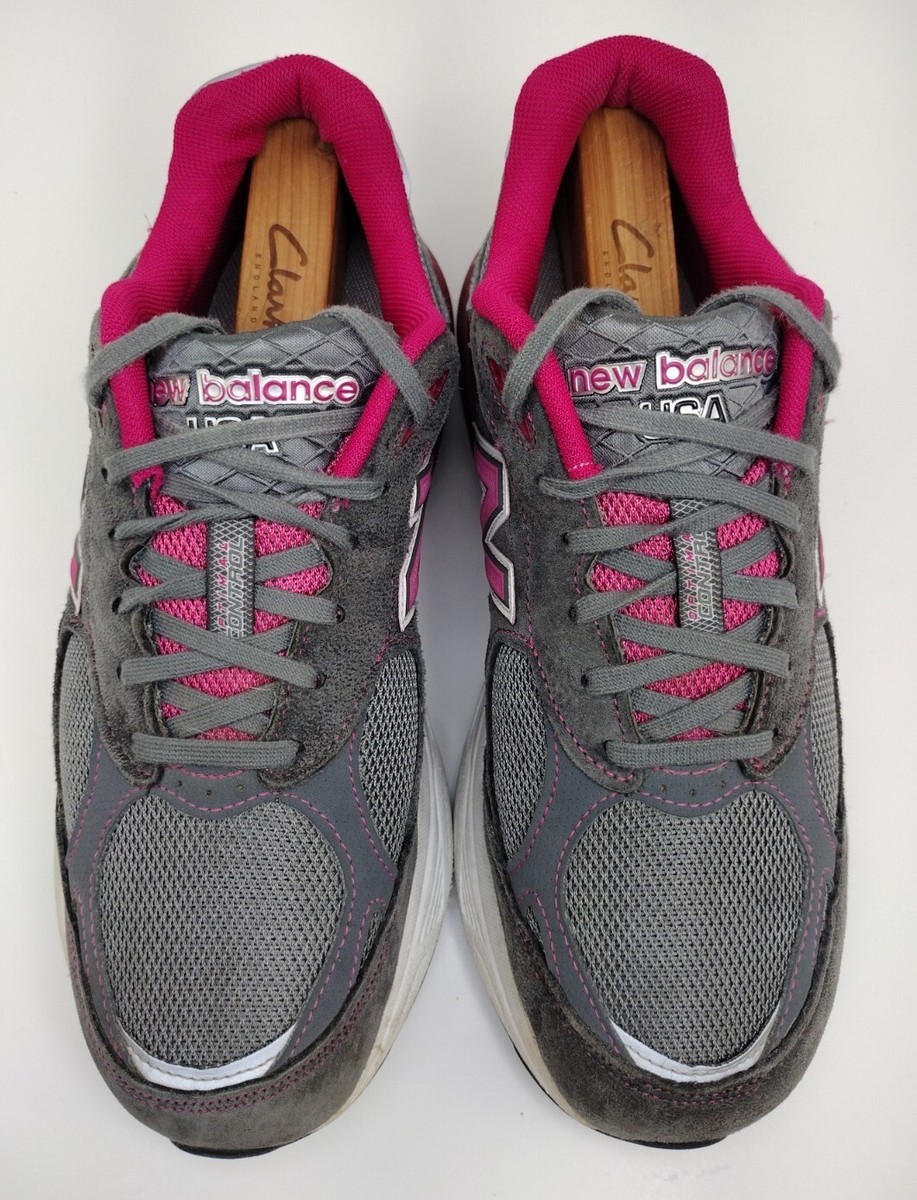 New Balance 990v3 Made in USA Susan G. Komen W990KM3 Gray