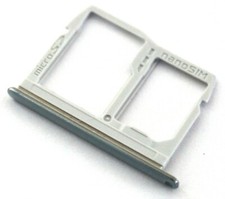 OEM METRO PCS LG STYLO 6 LM-Q730MM WHITE PEARL MICRO SD SIM CARD TRAY