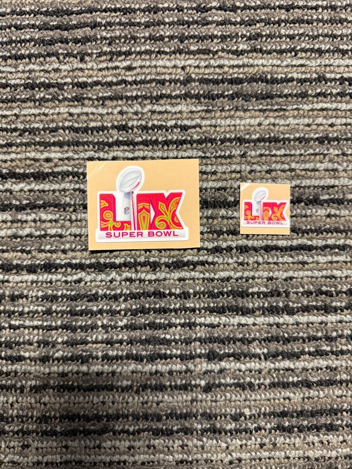 NFL 2025 Super Bowl 59 KC Chiefs Vs Philadelphia Eagles Football Helmet Decal