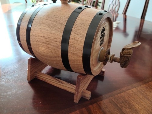 Box of six 1.5Liter  Oak Barrels  Storage Aging Wine Whiskey Spirits