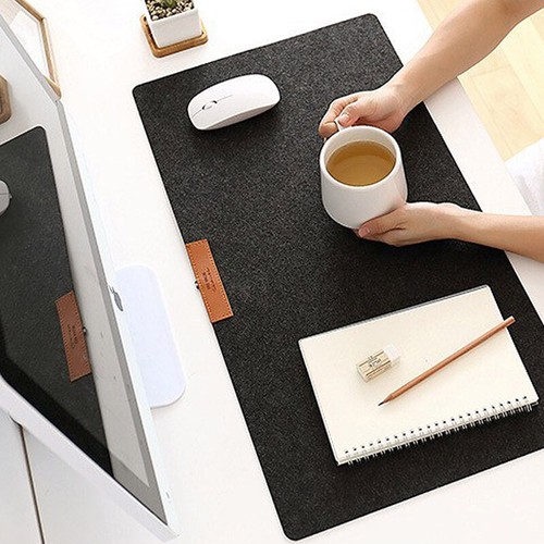Podkładka na biurko filcowa 30x60 cm - Mata biurkowa Podkładka na biurko Podkładka pod mysz XXL - Zdjęcie 8 z 24