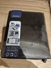 Filofax A5 Finsbury Black Ipad