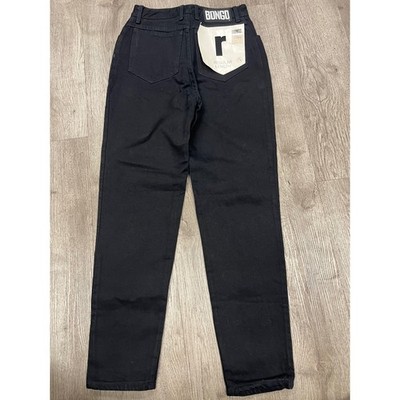 Bongo Black Regular Length Denim Jeans Women's Size 7