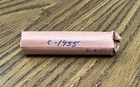 💰 1955 Lincoln Wheat Cent Roll - From Estate 💰 RW#107
