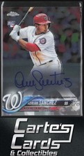 Adrian Sanchez 2018 Topps Chrome #RA-ASA Rookie Autographs Washington Nationals