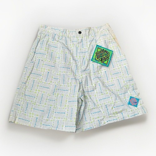 Vintage Gotcha Shorts Mens 30 AOP Abstract Print Chino Surf Skate Urban 80s