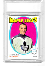 1971-72 Jacques Plante 0-PEE-CHEE Excellent Condition !! FREE SHIPPING !!