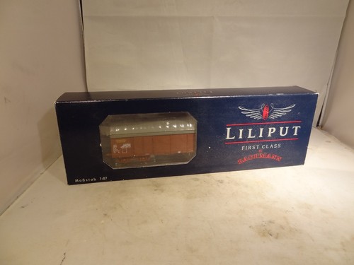 ECH Ho 1/87°  WAGON  SNCF LILIPUT TOMBEREAU AVEC BACHE EN BOITE  REF 1224416 | Condition: Occasion