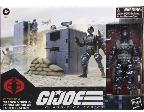 GI Joe Serie Classificata Trench Viper & Cobra Modulare Fortificazione In Magazzino - Foto 5 di 5