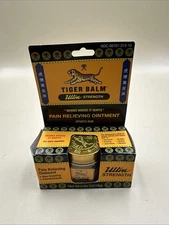 #N21- Tiger Balm Ultra Strength Sports Rub Pain Relieving Ointment, 0.35 oz 10g
