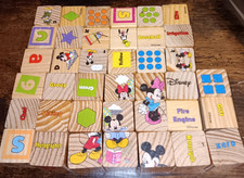 Disney Mickey Mouse Clubhouse Mickey Minnie Learn Grow 39 Blocks free ship
