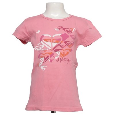 Roxy, T-shirt, Größe: 122/128, Pink, Print, Mädchen #BOY