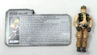 GI JOE ARAH Steam-roller Figure 1987 Complete with File Card Vintage G.I.