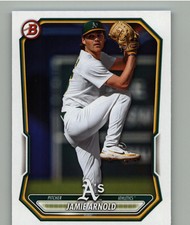 2026 Topps Bowman Baseball Jamie Arnold Athletics #BP-112 Paper Prospects