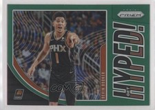 2019-20 Panini Prizm Get Hyped! Green Prizm Devin Booker #7 0bt4