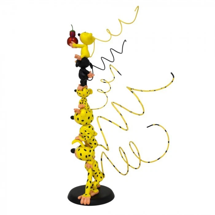 Figurine résine Marsupilami Plastoy - La colonne de Marsupilami - Photo 3/4