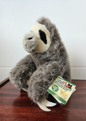 Faultier Plüschtier, Cuddlekins Wild Republic, Top Zustand + Original Etikett