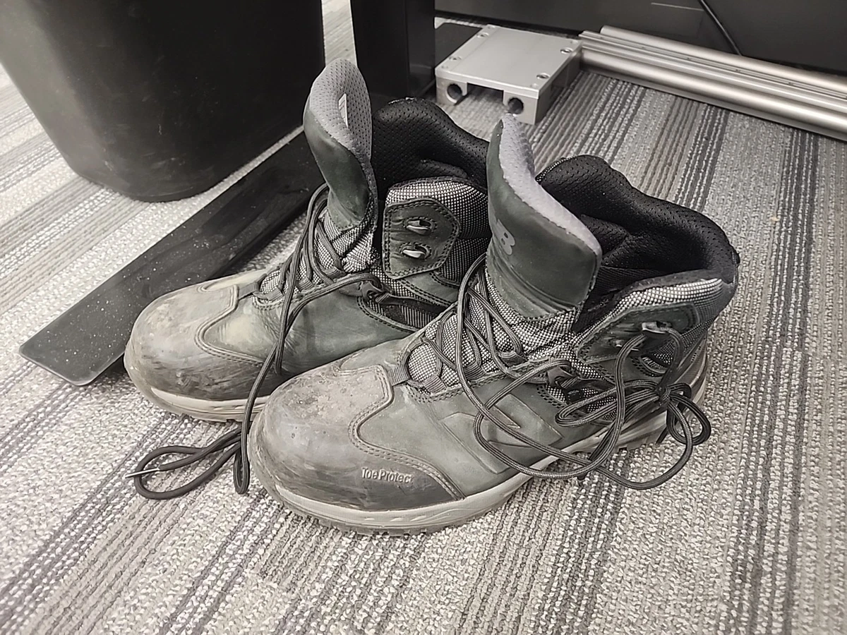 New Balance MW1569BO Gortex Ankle Boots Mens 8.5 EEEE Extra Wide Lace Up Gray New Balance Lace Up Ankle Boots for Men for Sale | Shop New  main image 4
