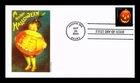 US COVER HALLOWEEN JACK O LANTERNS FIRST DAY ISSUE PANDA CACHET