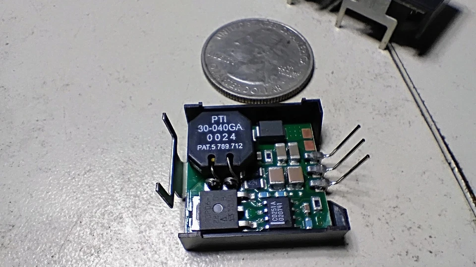 Nine New Power Trends PT78NR105H DC to DC Converters 7-25vdc in -5vdc / 1A out - Image 4 of 4