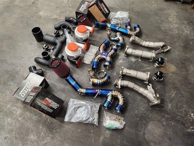 C8 Corvette Titanium Twin Turbo Kit For 2020+ Stingray & Eray Non-intercooled