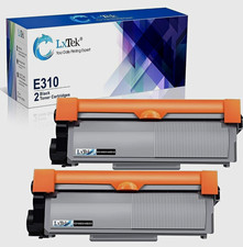 LxTek E310 Compatible Black Toner 2 Pack for Dell E310dw E514dw E515dw