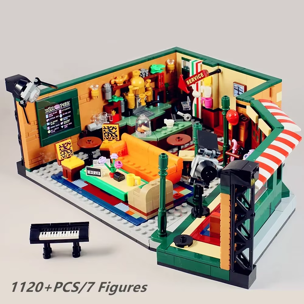 LED Central Apartment Cafe Friends House Family Classic City Light Room Moc-Stre