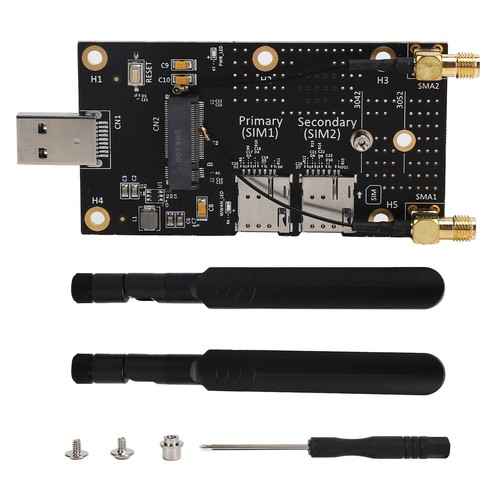 M.2 To USB3.0 With SIM Card Slot Antenna Connector For 3G/4G/5G Module Adapte FY - Afbeelding 13 van 24