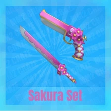 Sakura + Blossom Set Murder Mystery 2 | MM2 | Cheap + Fast