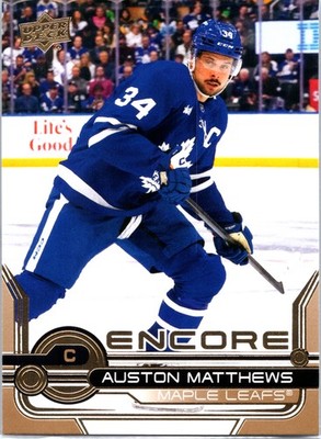 2024-25 Upper Deck AUSTON MATTHEWS #E-17 Encore Gold Toronto Maple Leafs