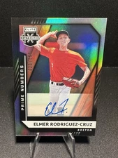 2021 Elite Extra Prime Numbers Signature #97 Elmer Rodriguez-Cruz #’d /160 Auto